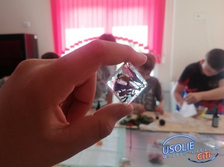 Усольские летние воспоминания в эпоксидной смоле.