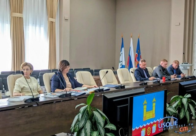 Десять вопросов рассмотрели депутаты Думы Усолья