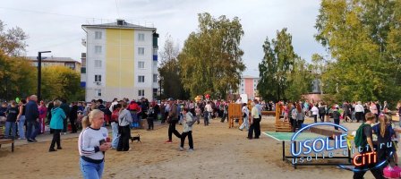 Золотая осень на школьном дворе: ярмарка в усольской школе №13