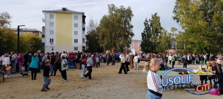 Золотая осень на школьном дворе: ярмарка в усольской школе №13