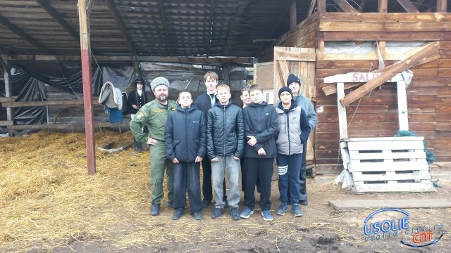 Усольские казачата из школы №10 впервые сели в седло